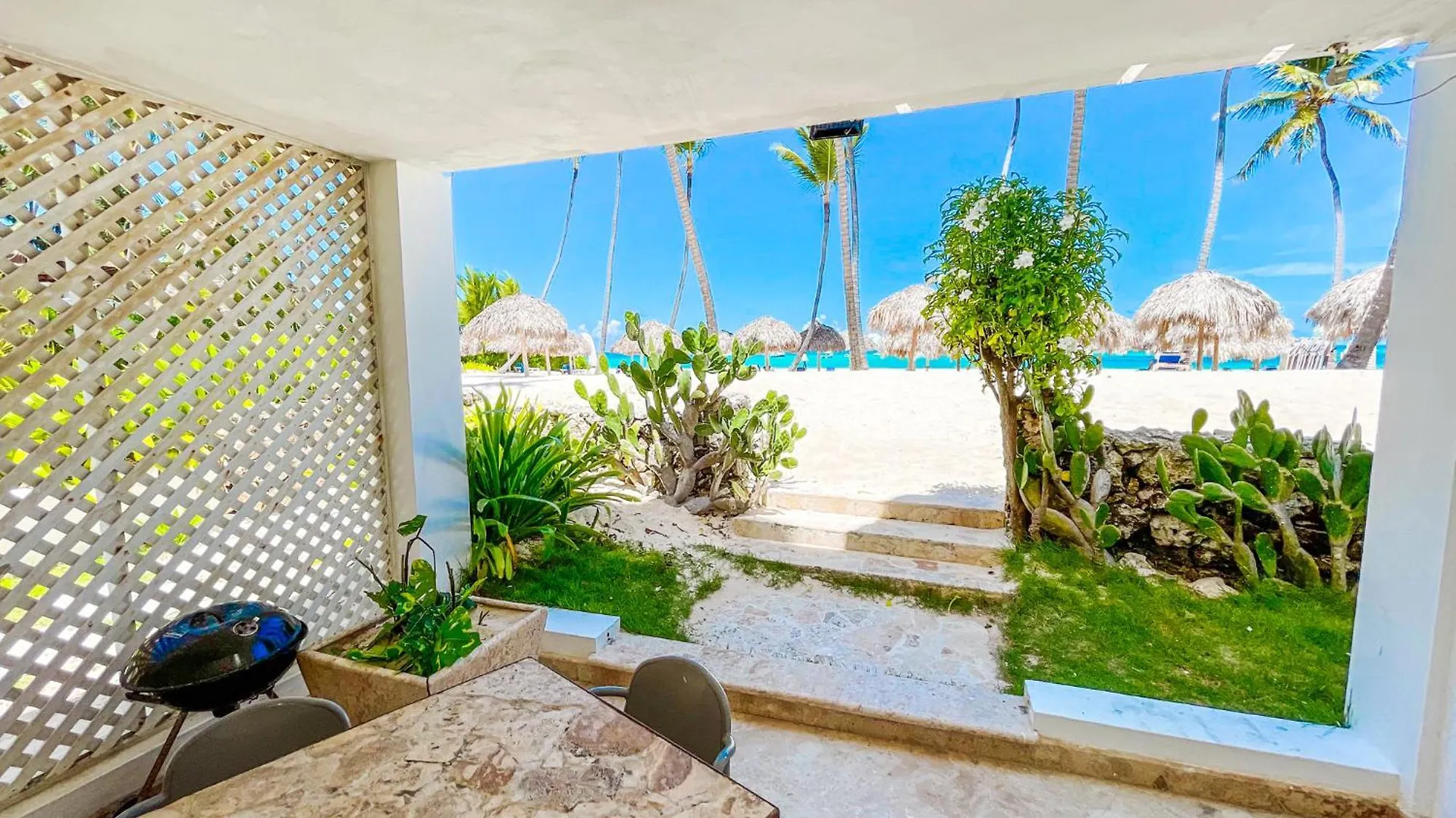 ***** Hotel Resort Tropical Villas Beach Club And Spa Bavaro Beach Homes With Wifi Parking Bbq Punta Cana Dominican Republic